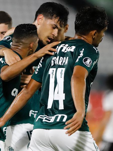 Palmeiras empatou com o Libertad na primeira partida das quartas da Libertadores - Nathalia Aguilar - Pool/Getty Images