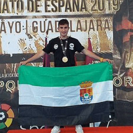 Julián Lozano Pintado, campeão espanhol de kickboxing - Divulgação/Federação Espanhola de Kickboxing e Muay Thai