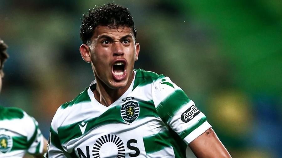 Matheus Nunes tem se destacado no Sporting, líder do Campeonato Português - Divulgação