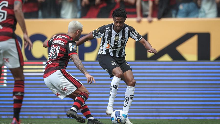 Atlético-MG levou a melhor sobre o Flamengo no início do ano, pela Supercopa do Brasil - Pedro Souza/Atlético-MG