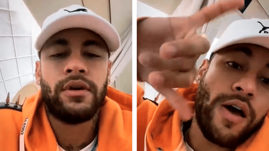 Neymar tranquiliza fãs após pouso antecipado de avião em Roraima - Reprodução/Instagram