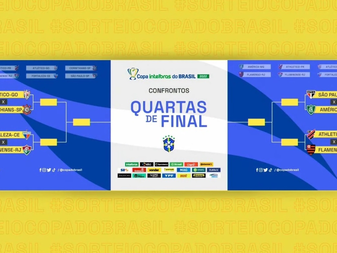 Veja datas, horários e onde assistir às quartas da Copa do Brasil