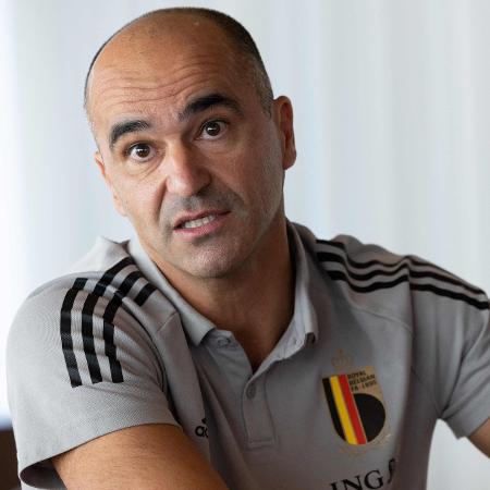 Roberto Martinez, técnico da Bélgica - BENOIT DOPPAGNE / BELGA / AFP
