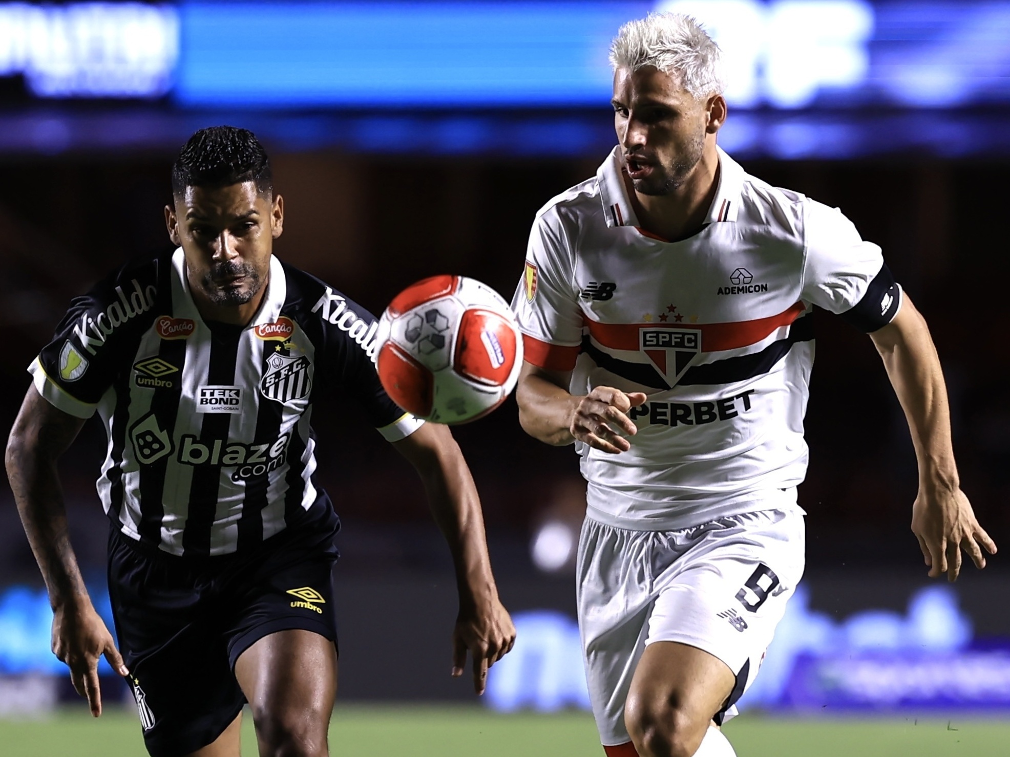 Joaquim é o melhor, e Calleri vai mal; notas de São Paulo 0x1 Santos