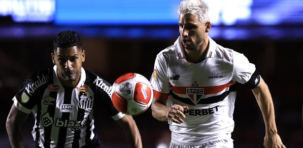 Análise do desempenho de Joaquim e Calleri no confronto São Paulo 0x1 Santos