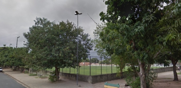 Incidente aconteceu em campo de futebol do Parque Piauí, em Teresina - Google/Reprodução