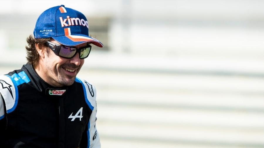 Fernando Alonso, que retornou à F-1 nesta temporada, correndo pela Alpine - Mark Thompson/Getty Images