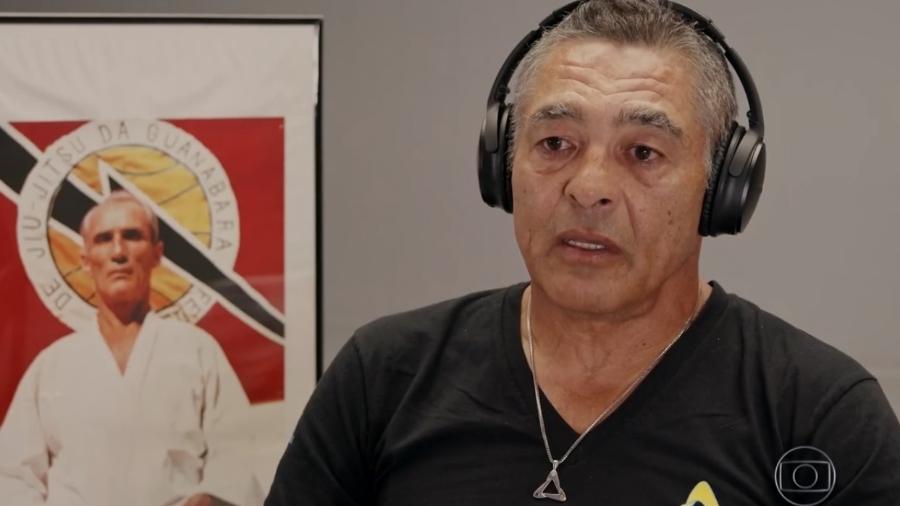 Ex-lutador, hoje com 62 anos, relembrou morte do filho durante o "Conversa com Bial" - Reprodução/TV Globo
