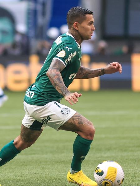 Dudu, do Palmeiras, é o jogador mais substituído do Brasileirão em 2022 - Marcello Zambrana/AGIF