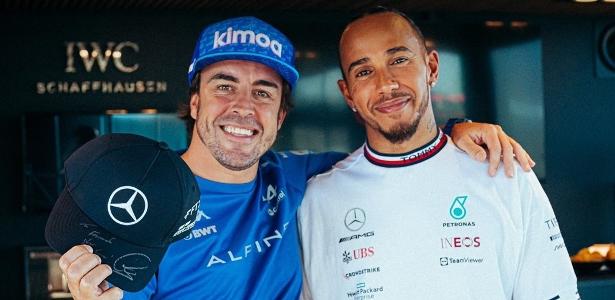 Alonso e Hamilton, juntos: minha resposta chegou, ainda que de forma tardia