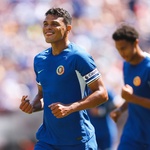 Thiago Silva comemora seu gol em amistoso contra o Fulham - undefined