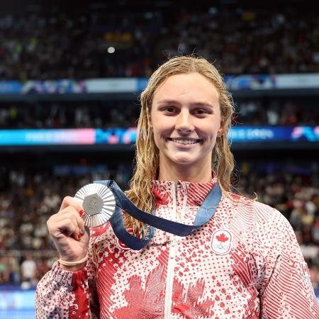 Summer McIntosh conquistou a prata nos 400m livre em Paris