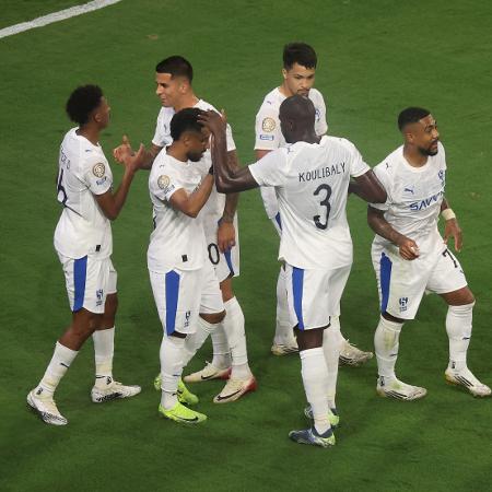 Salem Aldawsari comemora gol marcado pelo Al-Hilal contra o Pachuca, pelo Mundial de Clubes 2025