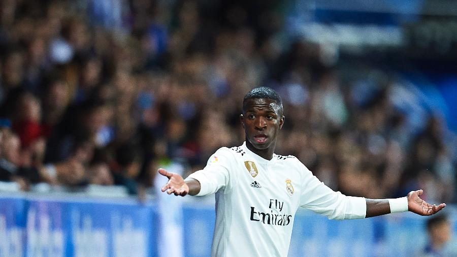 Vinicius Jr, atacante do Real Madrid - Juan Manuel Serrano Arce/Getty Images