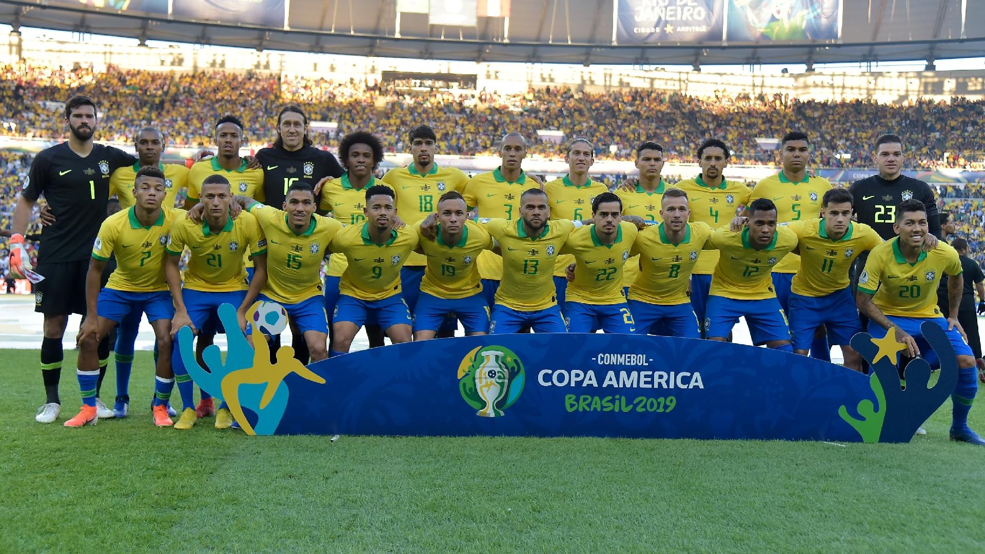 Seleção brasileira na final da Copa América 2019
