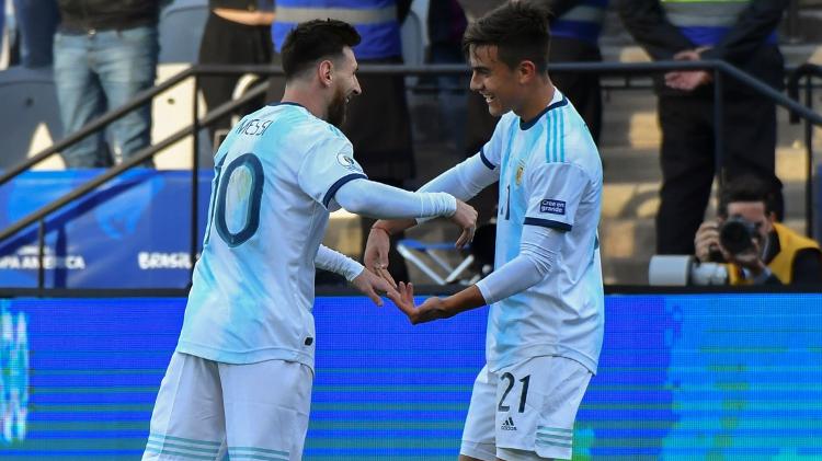 Messi Dybala - Nelson Almeida/AFP - Nelson Almeida/AFP