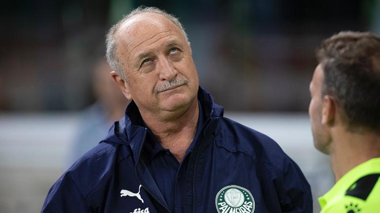 Felipão em Palmeiras x Godoy Cruz - Daniel Vorley/AGIF - Daniel Vorley/AGIF