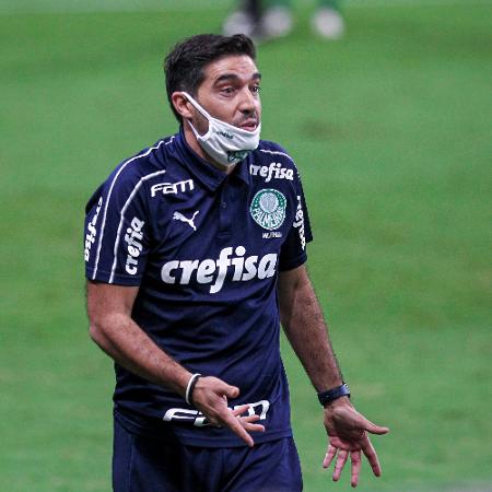 Abel Ferreira, técnico do Palmeiras, durante a final da Copa do Brasil - Fernando Alves/AGIF