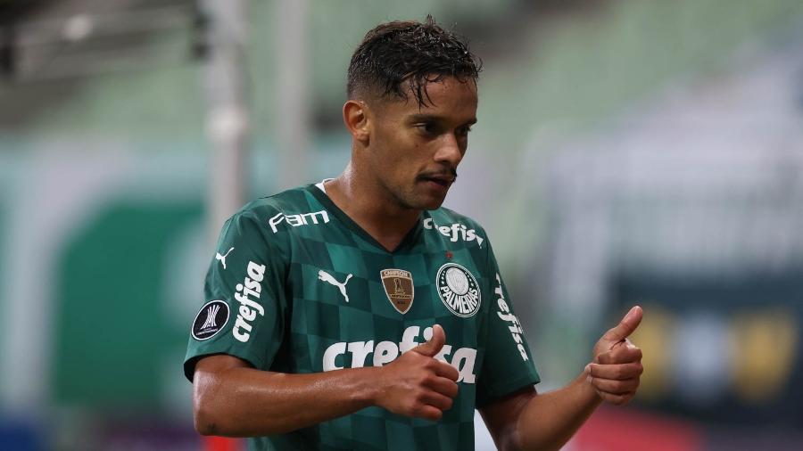Gustavo Scarpa é uma das poucas coisas positivas do Palmeiras em campo - Cesar Greco