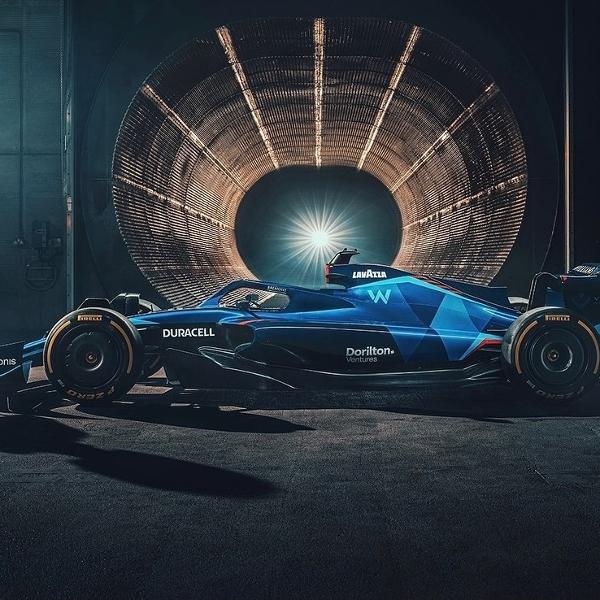 FW44, novo carro da Williams para a temporada de 2022 da Fórmula 1