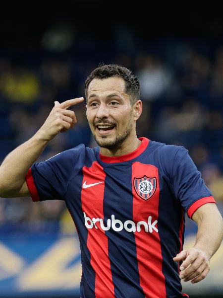 Sebastián Blanco, jogador do San Lorenzo - Daiana Panza / NurPhoto via Getty Images