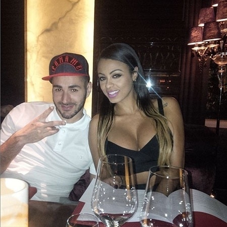 Analicia Chaves, modelo norte-americana e suposto affair do jogador Benzema - Reprodução/Twitter