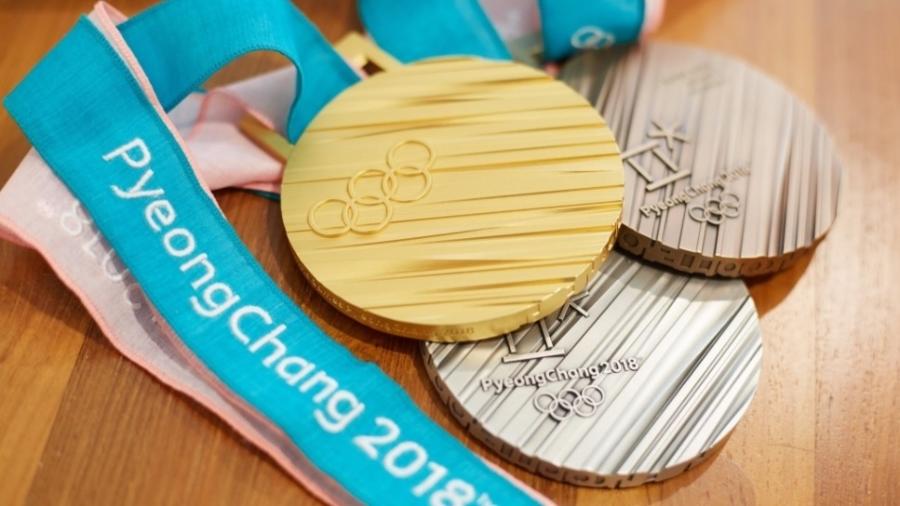 Medalhas das Olimpíadas de Inverno 2018 - Reprodução/Twitter/pyeongchang2018