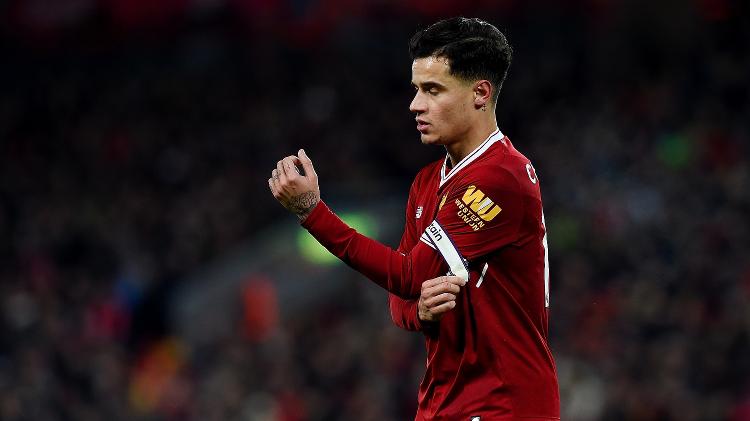 Coutinho, na época em que atuava pelo Liverpool - John Powell/Liverpool FC via Getty Images - John Powell/Liverpool FC via Getty Images