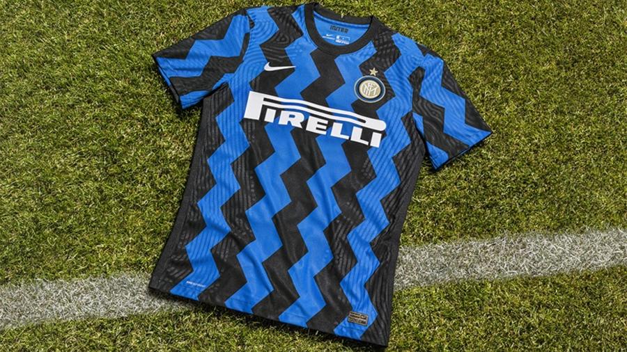 Nike e clube informam que desenho foi inspirado no trabalho de designers da década de 1980 - FC Internazionale/Divulgação