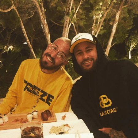 Neymar e Vinicius Martinez costumam compartilhar fotos juntos em suas redes sociais - Reprodução/Instagram/@martinezvini