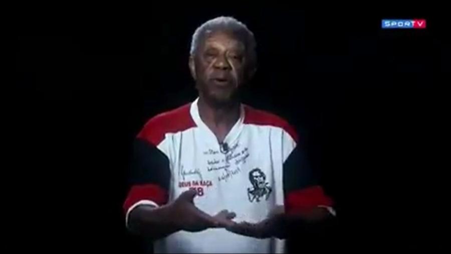Milton Gonçalves falando sobre Flamengo - Reprodução