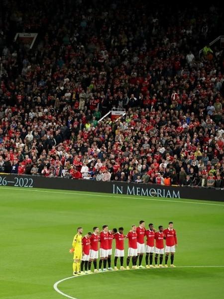 Jogadores do Manchester United homenageiam a rainha Elizabeth 2ª - Jan Kruger - UEFA/UEFA via Getty Images
