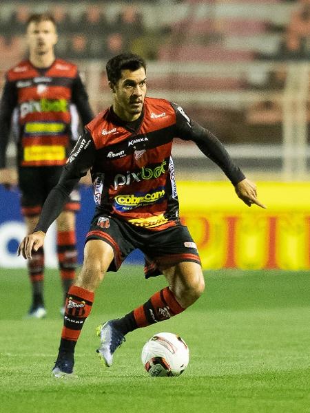  Lucas Siqueira, do Ituano, durante partida contra o Operário na Série B de 2022 - Diogo Reis/AGIF