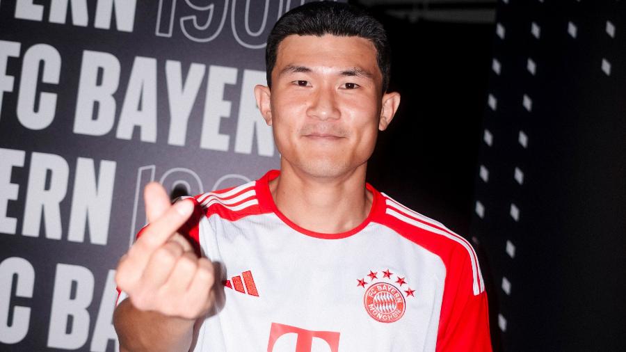 Zagueiro Min-jae Kim assinou com o Bayern de Munique por cinco temporadas