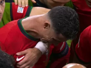 Chorar é humano. Até Cristiano Ronaldo chora!
