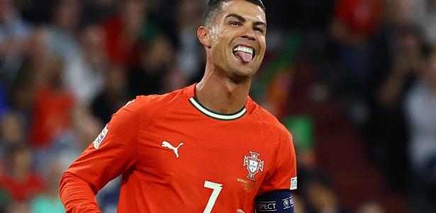 Cristiano Ronaldo em ação