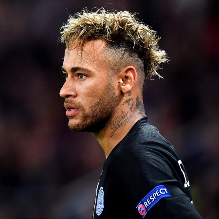 Neymar, durante jogo entre PSG e Napoli - Justin Setterfield/Getty Images