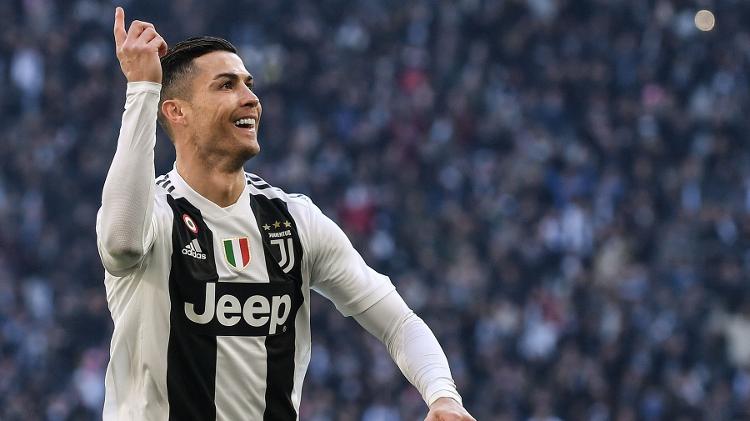 Cristiano Ronaldo comemora - Marco BERTORELLO / AFP - Marco BERTORELLO / AFP