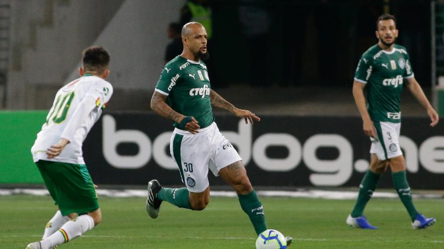 Felipe Melo durante Palmeiras x Sampaio Correa - Marcello Zambrana/AGIF