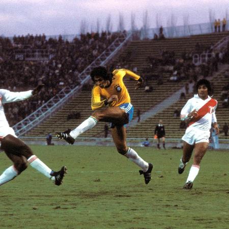 Roberto Dinamite tem 20 gols em 38 jogos pela seleção brasileira - Reprodução/Twitter/Fifa