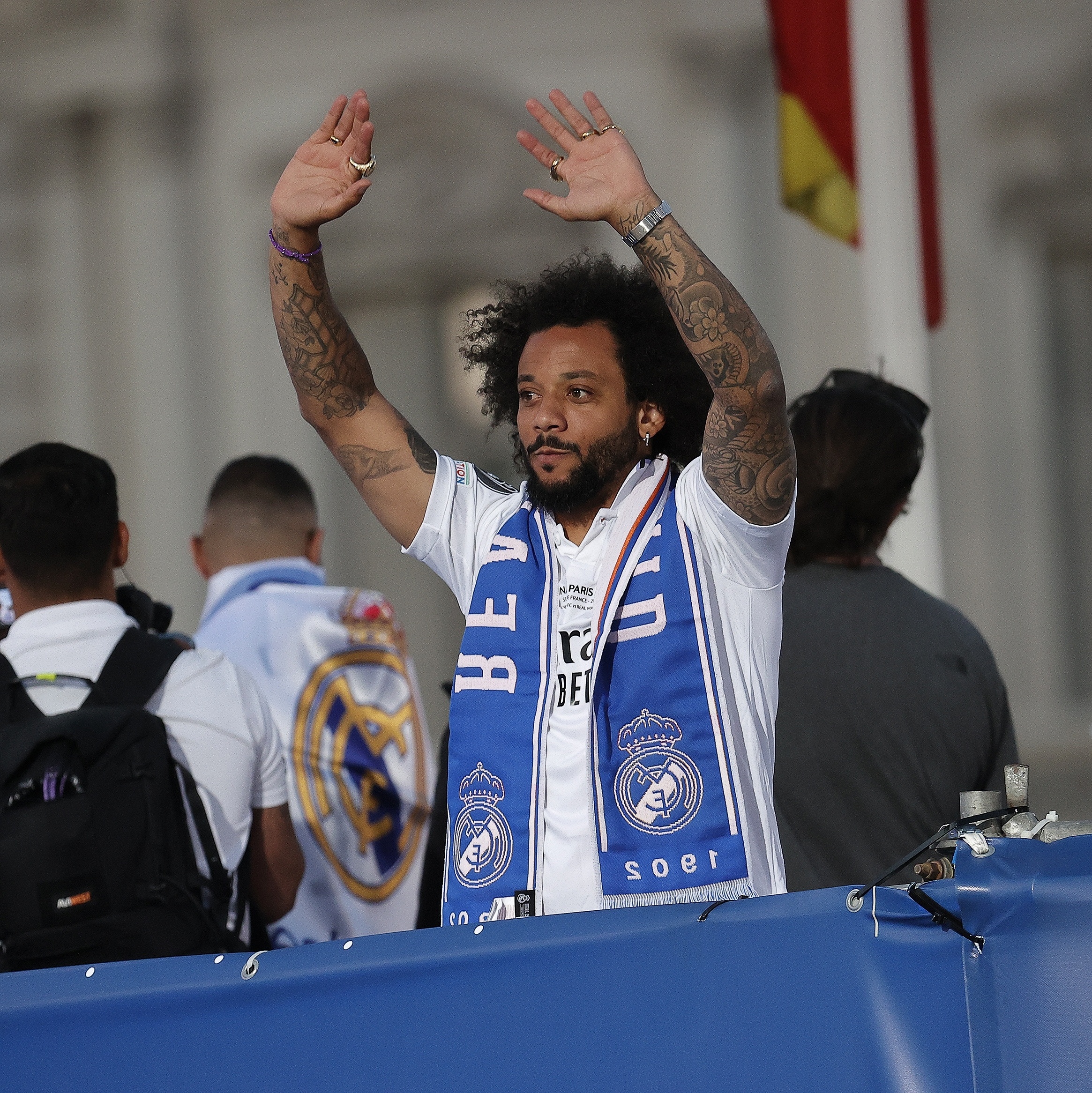 Champions: Marcelo pode se despedir do Real como 2º maior vencedor