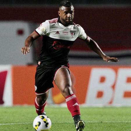 Luan, jogador do São Paulo, na vitória por 4 a 0 sobre o Avaí - Rubens Chiri / saopaulofc.net