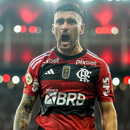 Em boa forma física, Arrascaeta marcou nos três últimos jogos do Flamengo