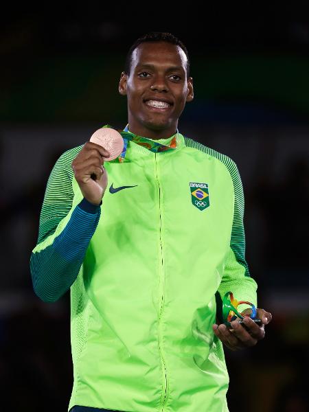 Maicon Siqueira foi medalha de bronze na Rio 2016