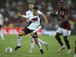 Domínio estéril do Flamengo é castigado pela luta do Vasco no 1 a 1