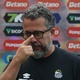 Cleber Xavier cita 'apoio interno' e elogia empate do Santos em 'caldeirão'