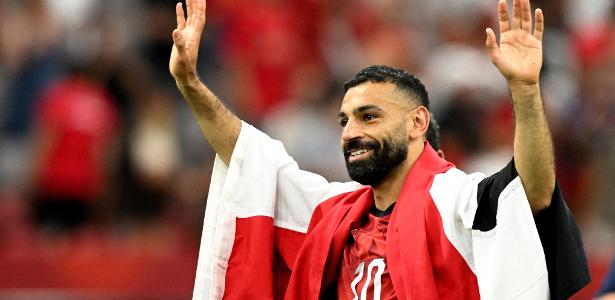 'Parece que estávamos jogando no Egito', diz Salah após 1ª vitória na Copa