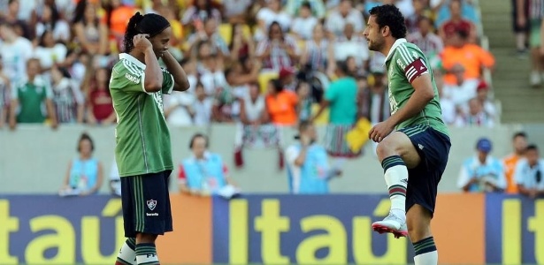Fred e Ronaldinho disputaram apenas dois jogos juntos pelo Fluminense até aqui - Staff Images/Divulgação/Maracanã