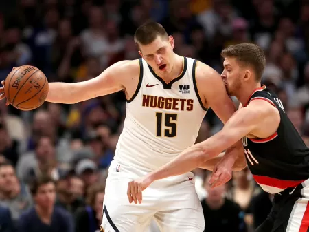 denver nuggets x portland trail blazers