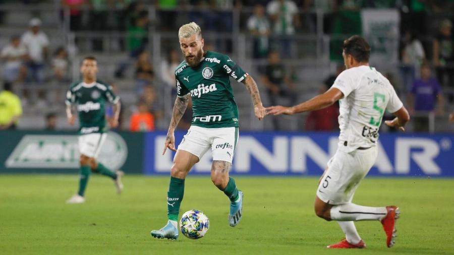 Lucas Lima em ação pelo Palmeiras pela Florida Cup em duelo com o Atlético Nacional - Rafael Ribeiro/Florida Cup